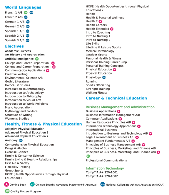 course
